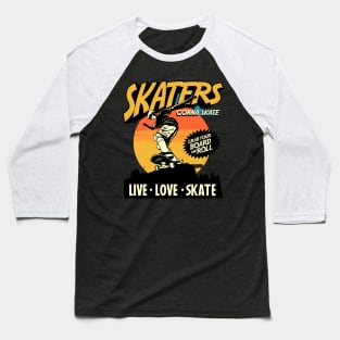 skaters Baseball T-Shirt